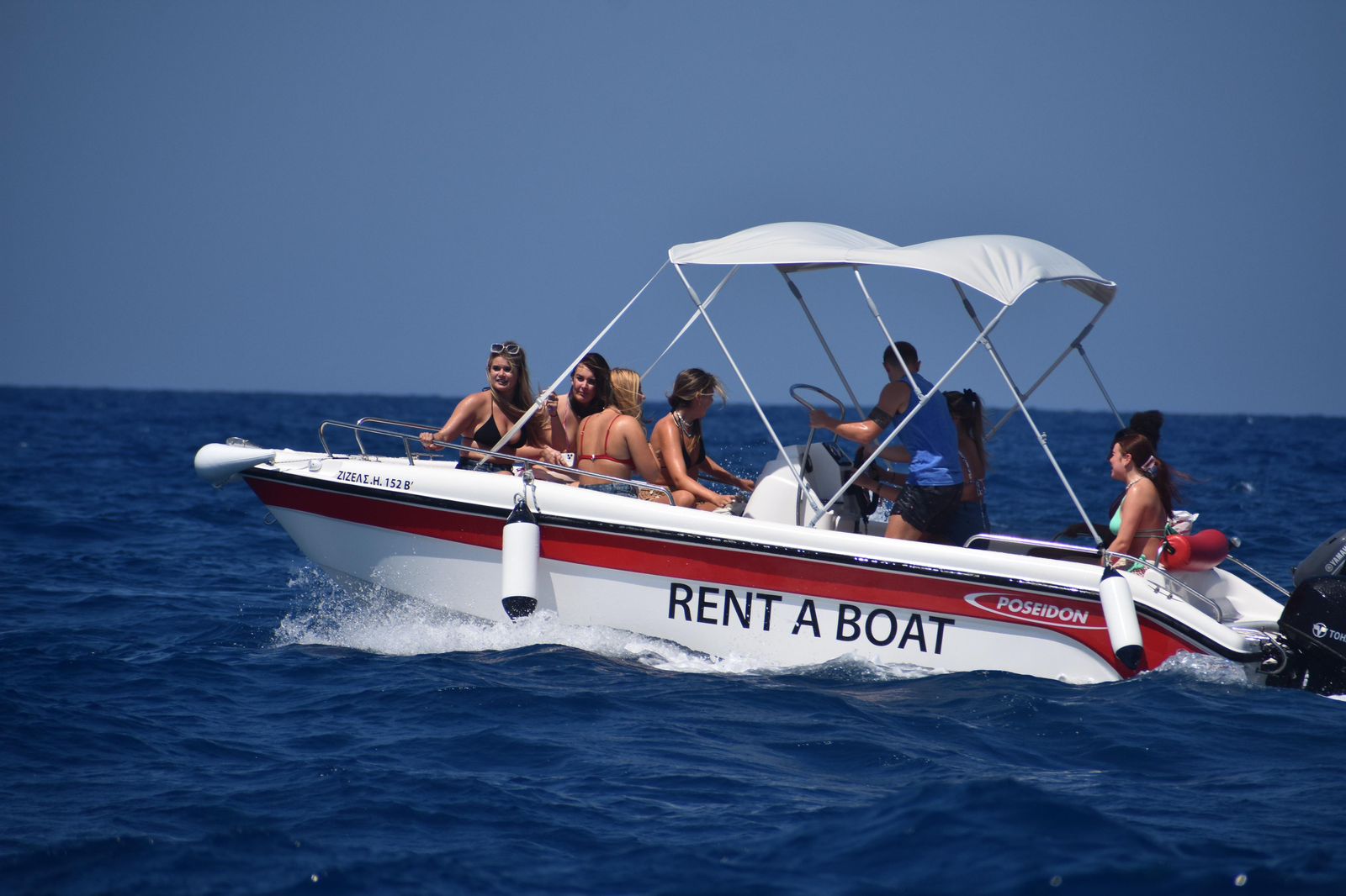 Boat Rental – Up to 8 People